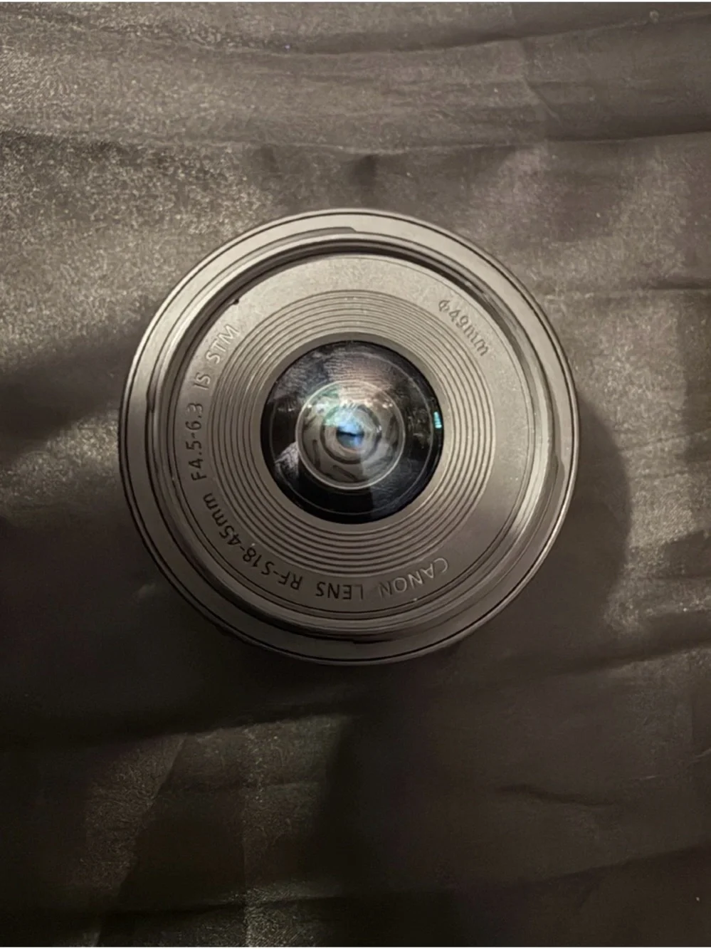 Canon Black Mirrorless EOS Camera Body with Visible Sensor